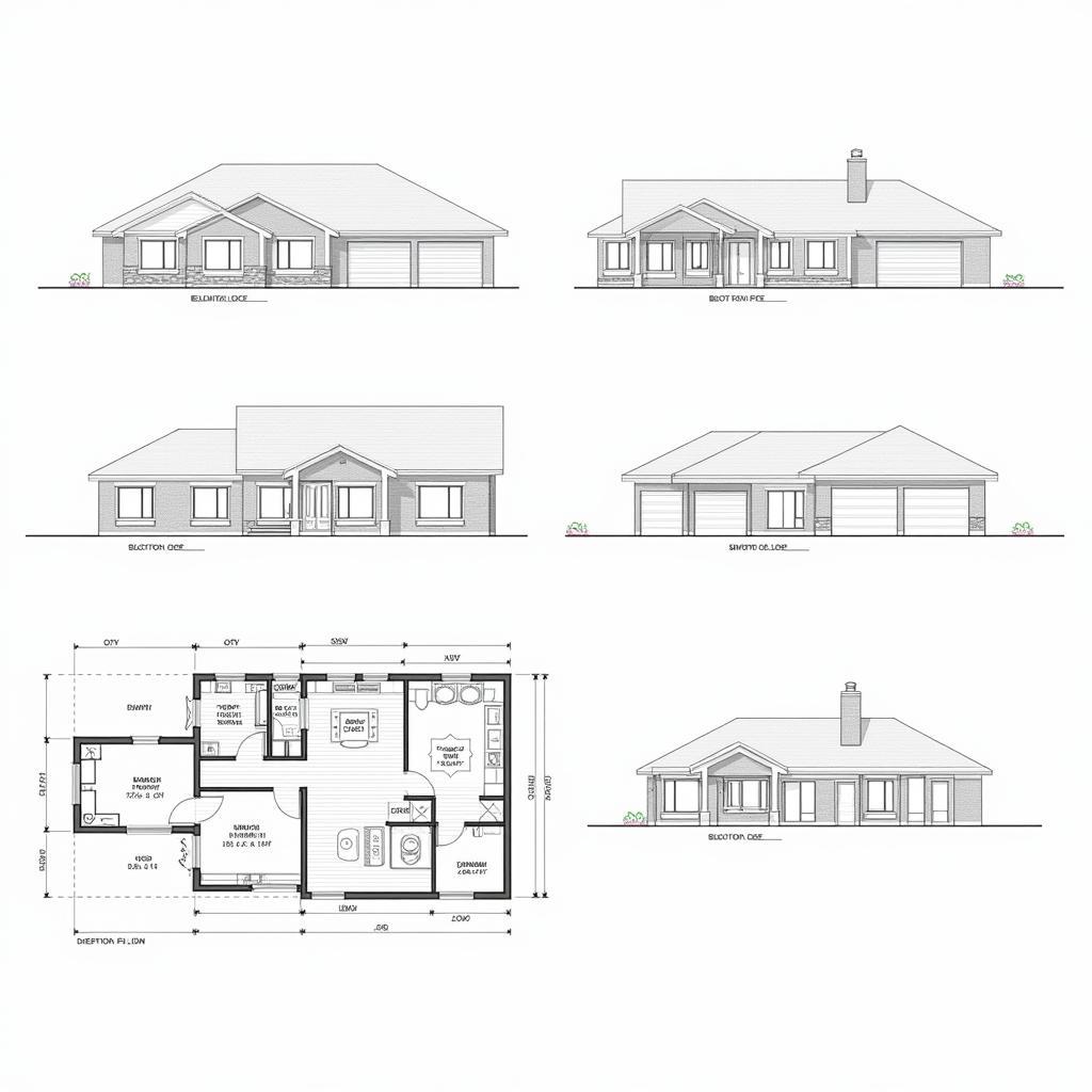 Bản vẽ CAD nhà ở USilkCity