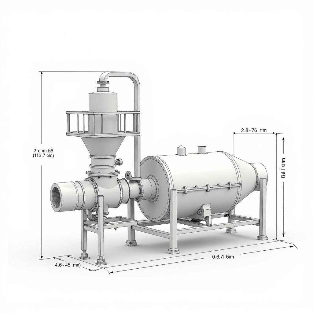 Bản vẽ chi tiết máy ép đùn lọc su bằng phần mềm CAD