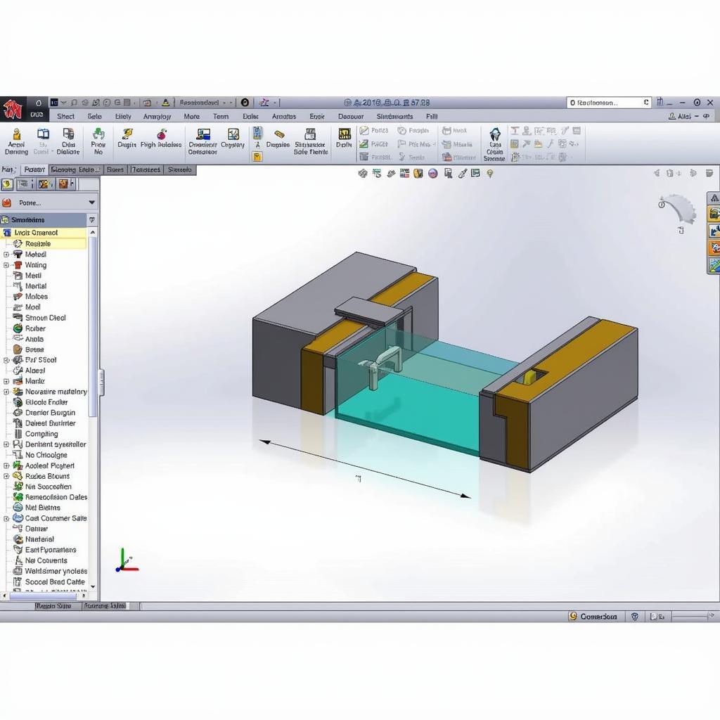 Bản vẽ cơ khí cửa phai phần mềm CAD