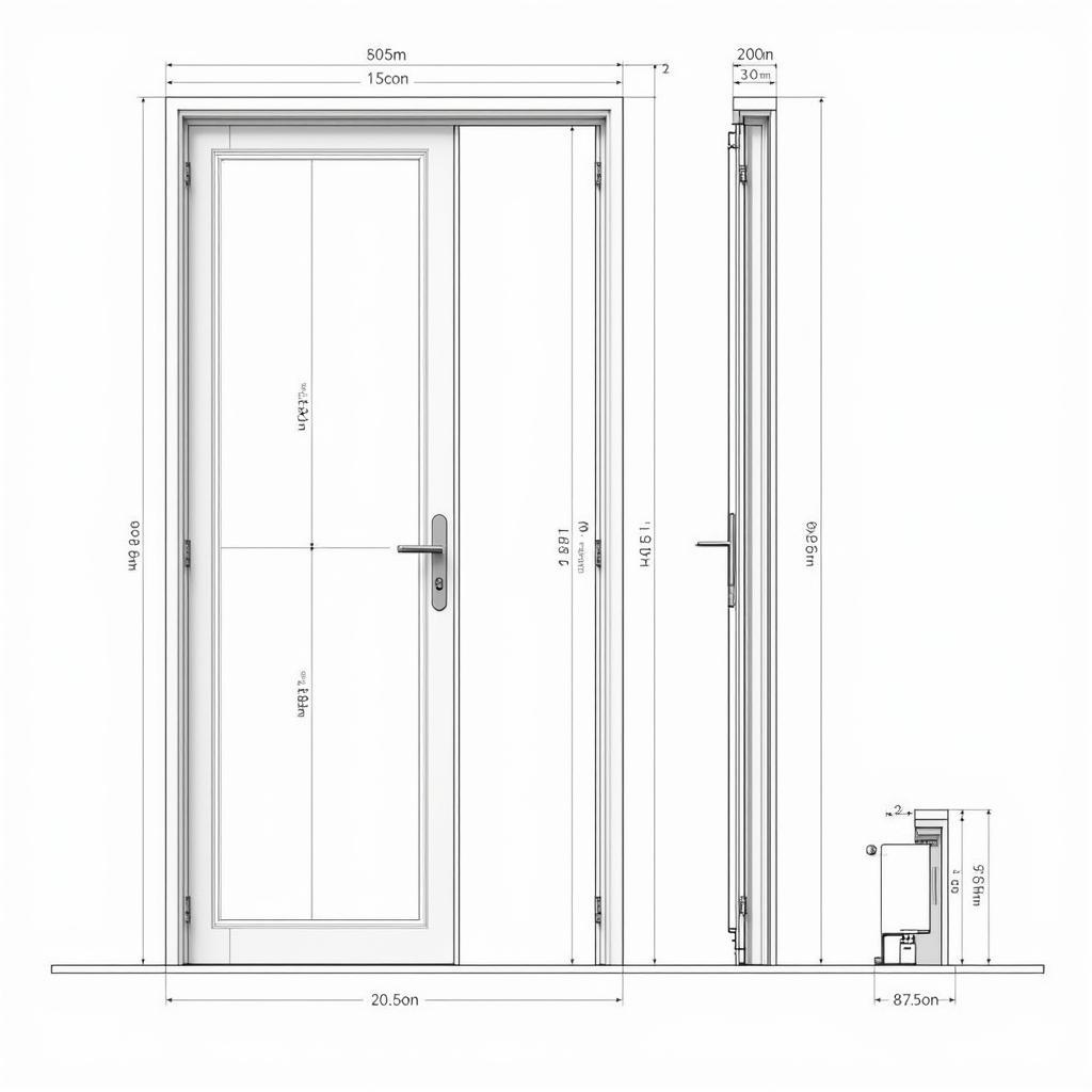 Bản Vẽ CAD Cửa Sổ Eurowindow Lê Nhân: Chất Lượng Và Tinh Tế