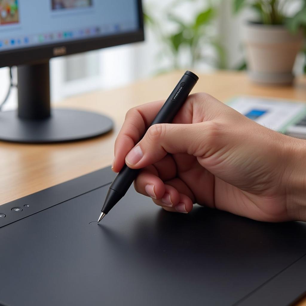 Hướng dẫn sử dụng bàn vẽ Wacom CTL-4100