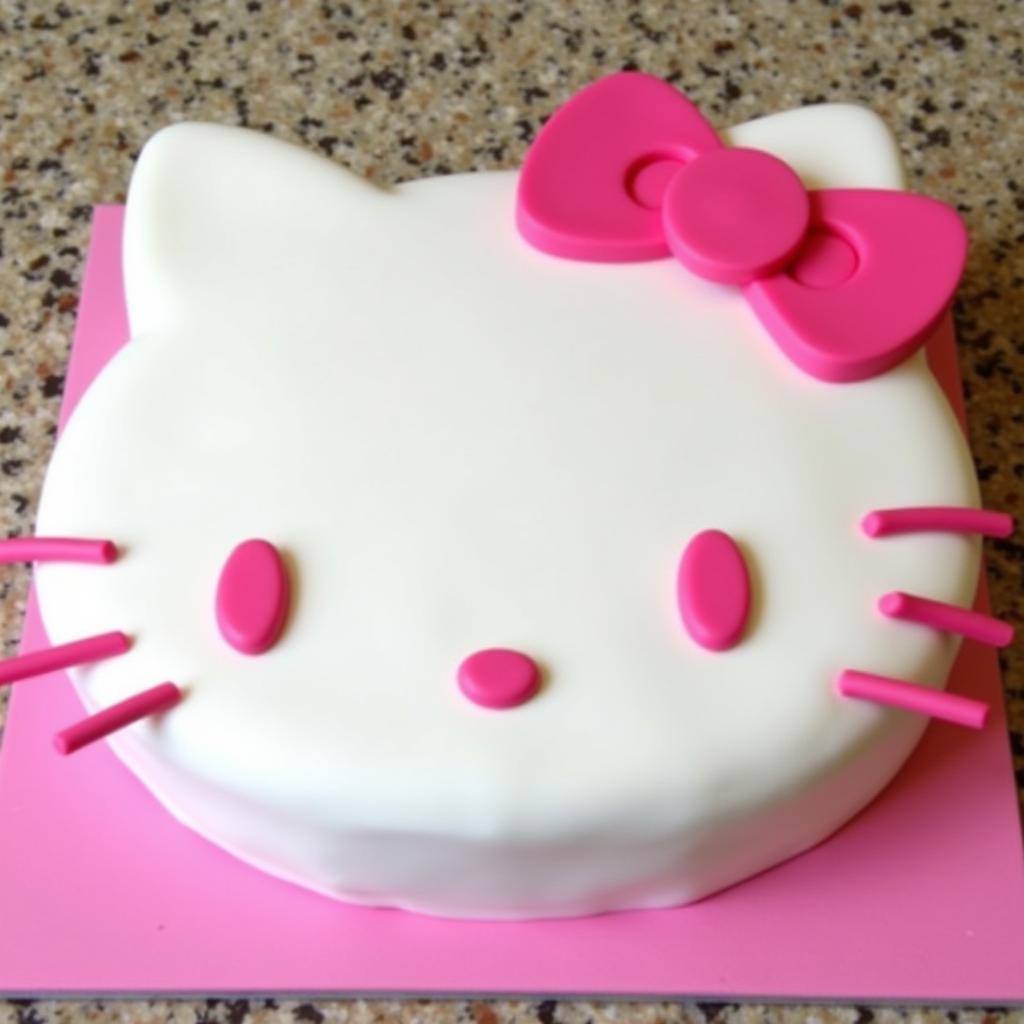 Bánh Kem Hello Kitty 3D