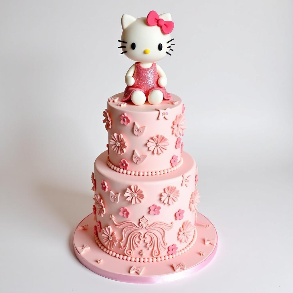 Bánh Kem Hello Kitty Sang Trọng