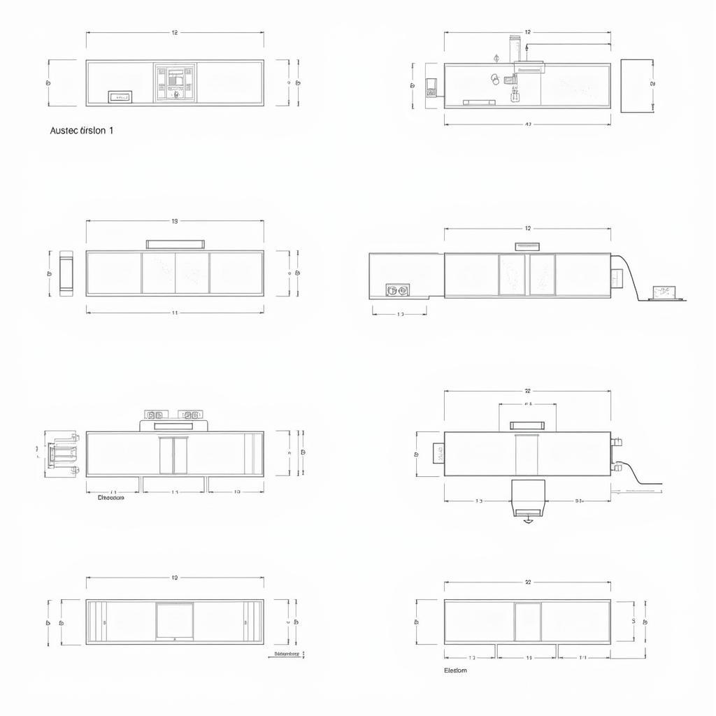 Các loại bản vẽ CAD container 40 HC