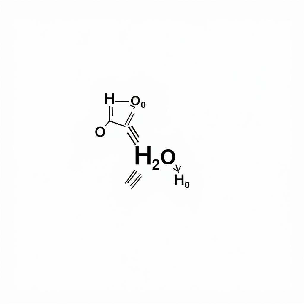 Công thức Lewis của phân tử nước trong bài thực hành hóa 11