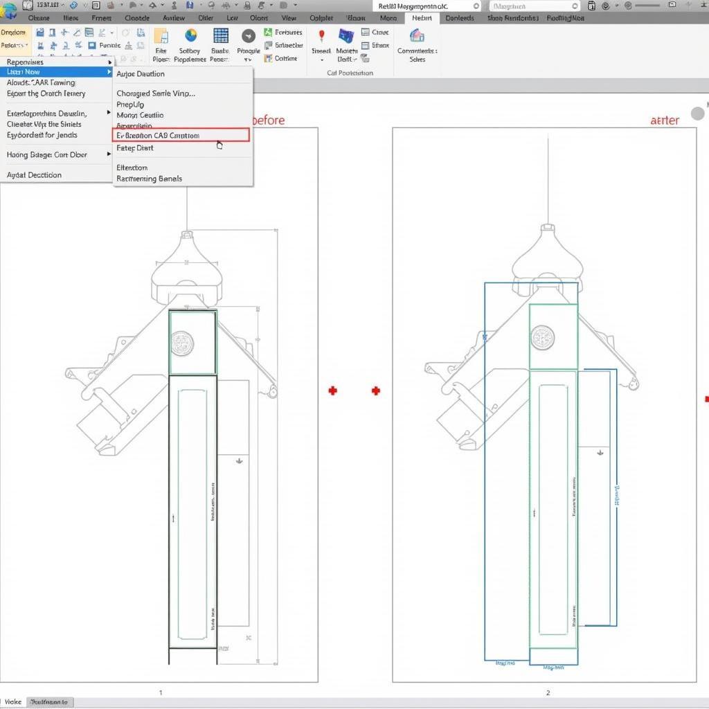 Điều chỉnh tỉ lệ bản vẽ CAD trong Revit