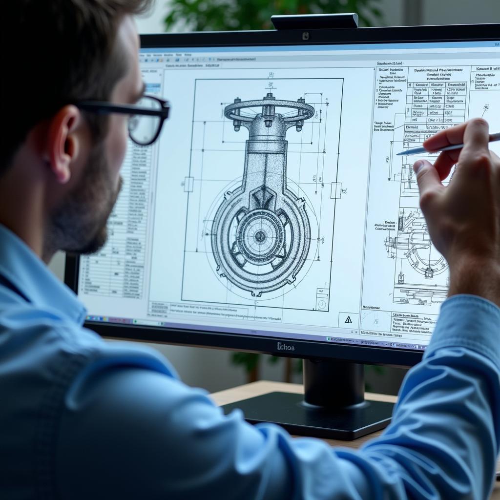 Đọc hiểu bản vẽ CAD van khóa nước