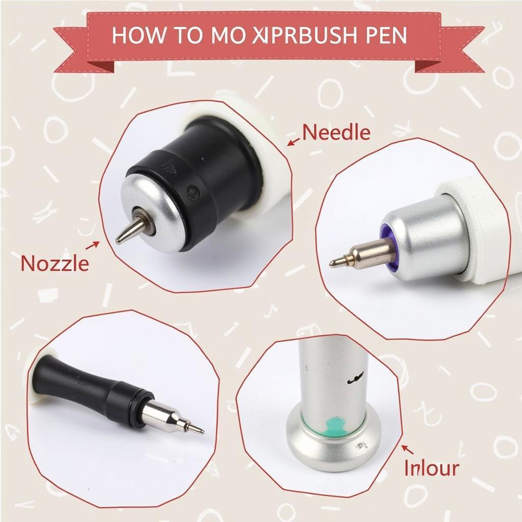 Kiểm tra bút airbrush cũ