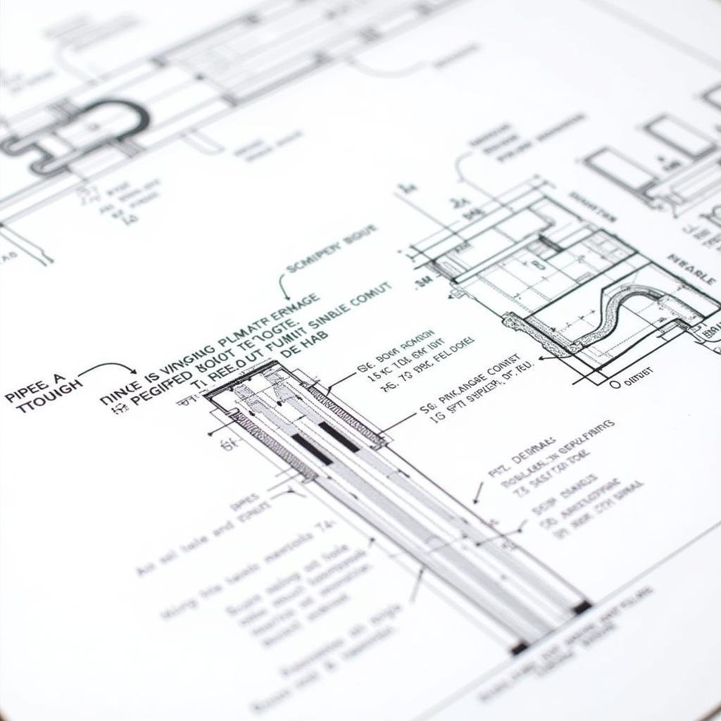 Ký hiệu bản vẽ Autocad thoát nước chi tiết