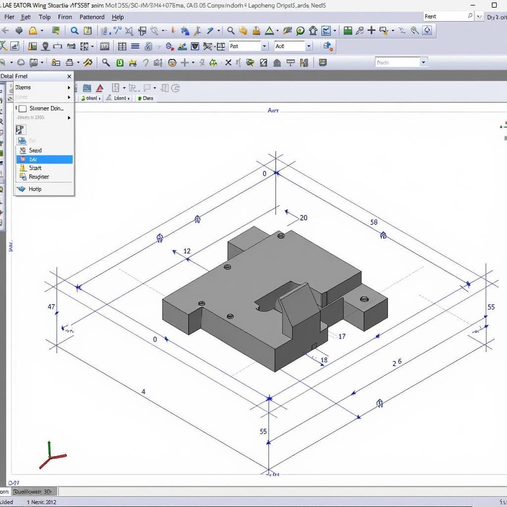 Phần mềm xem bản vẽ công nghệ PDF 3D