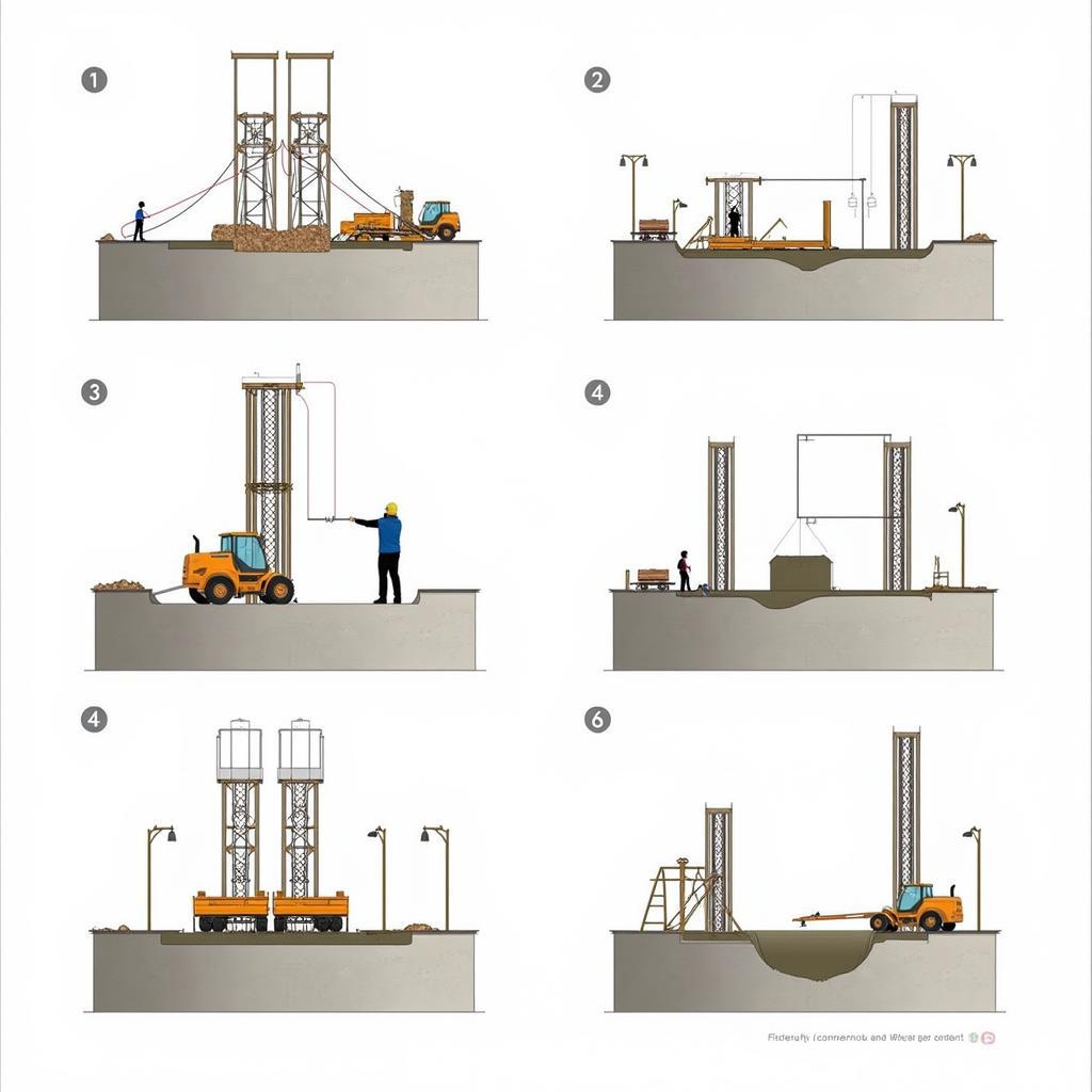 Quy Trình Thi Công Ván Khuôn Cọc BTCT