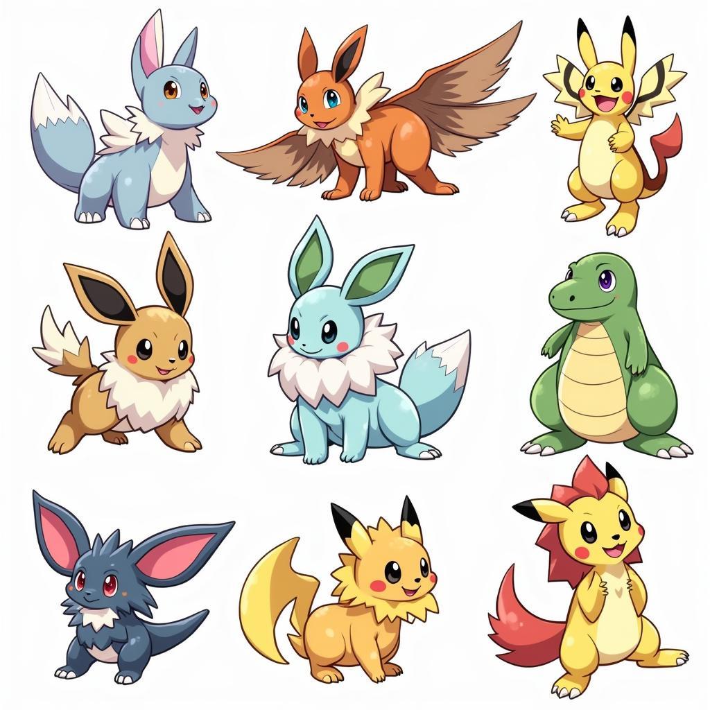 Sưu tập Pokemon hình vẽ: Niềm đam mê bất tận