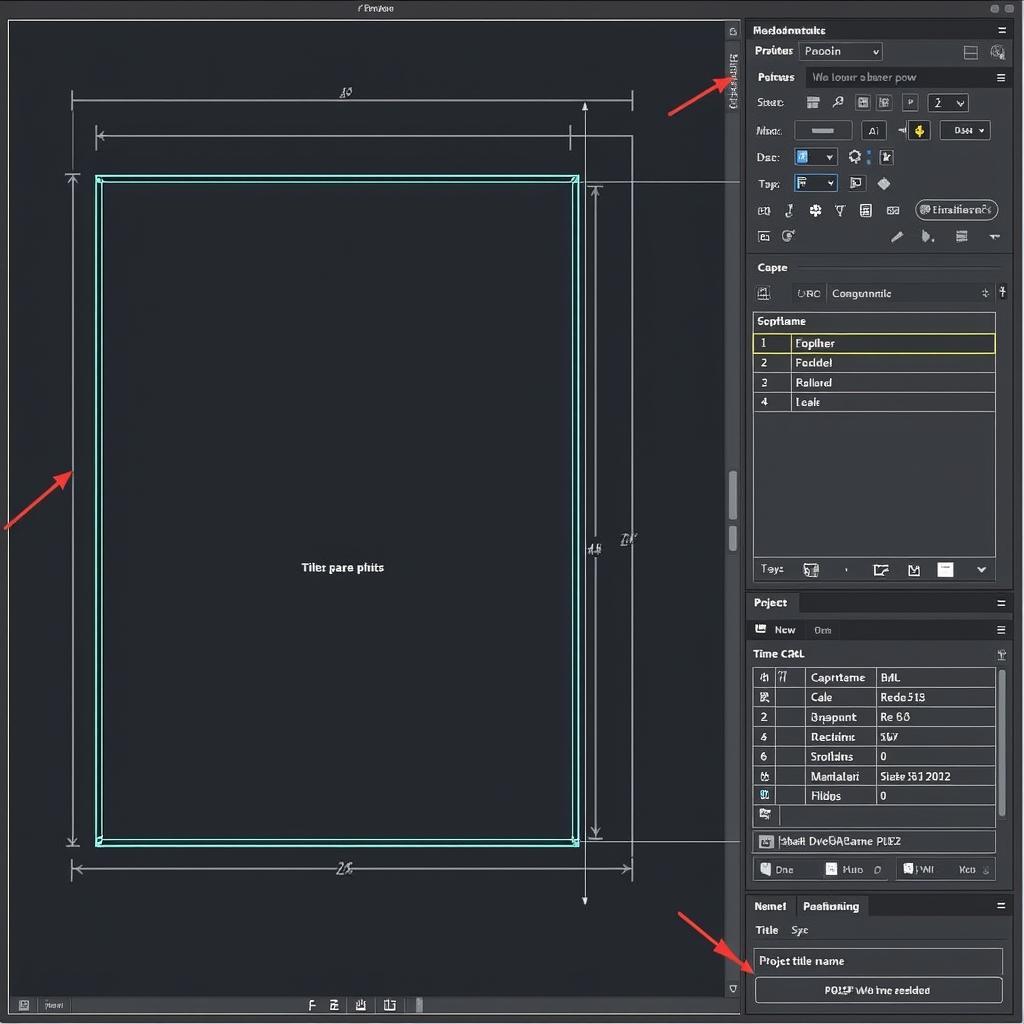 Ví dụ về tạo khung bản vẽ CAD cơ bản