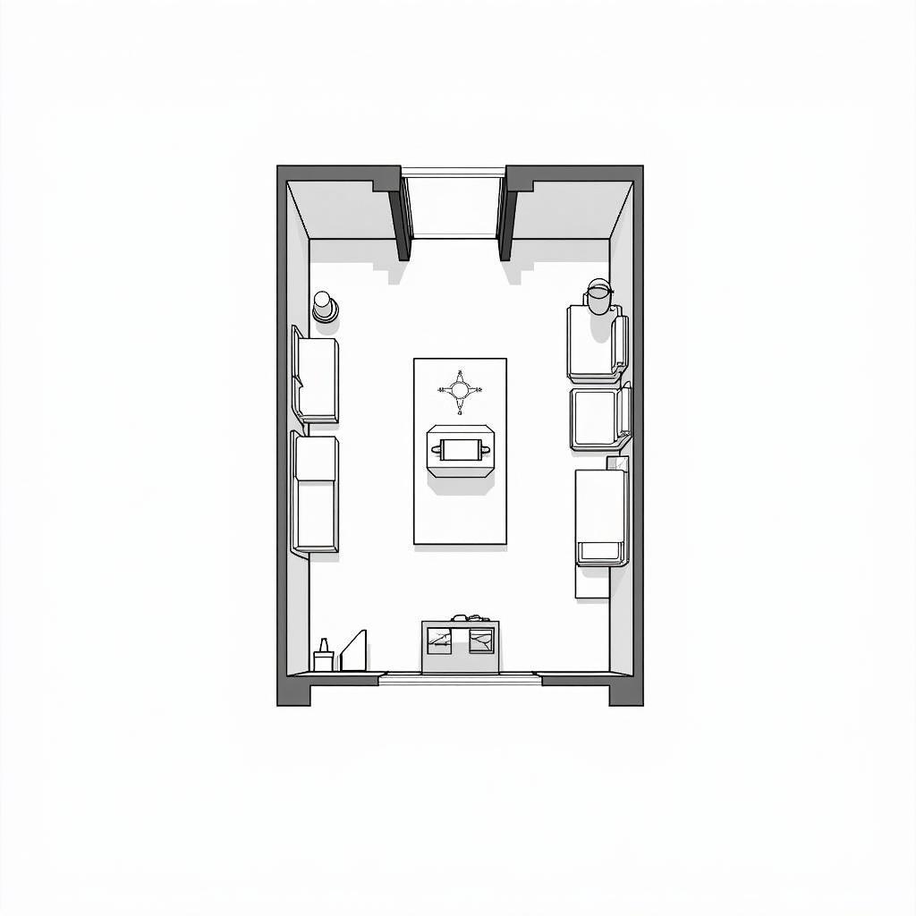 Thiết kế bản vẽ CAD phòng thờ nhà phố