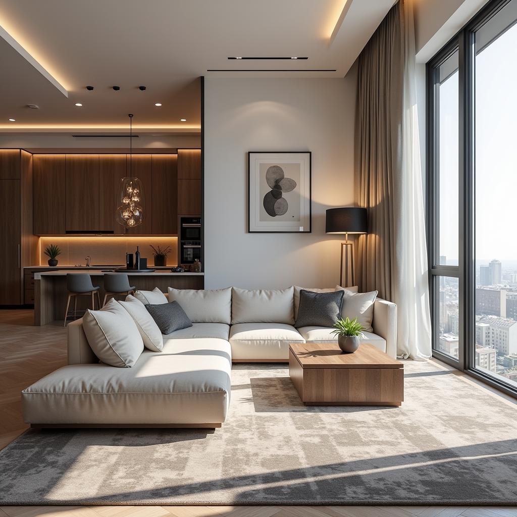 Thiết kế nội thất chung cư 700m2