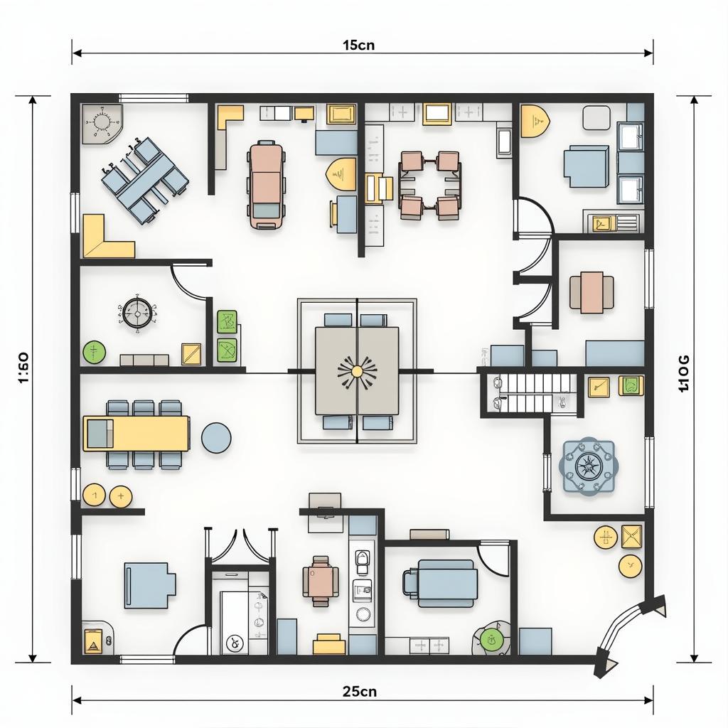 Tối ưu hóa bản vẽ sàn nhà xưởng