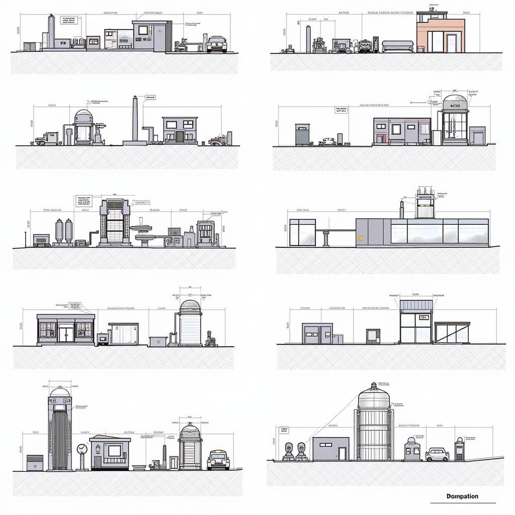 Ứng dụng bản vẽ CAD trạm bơm