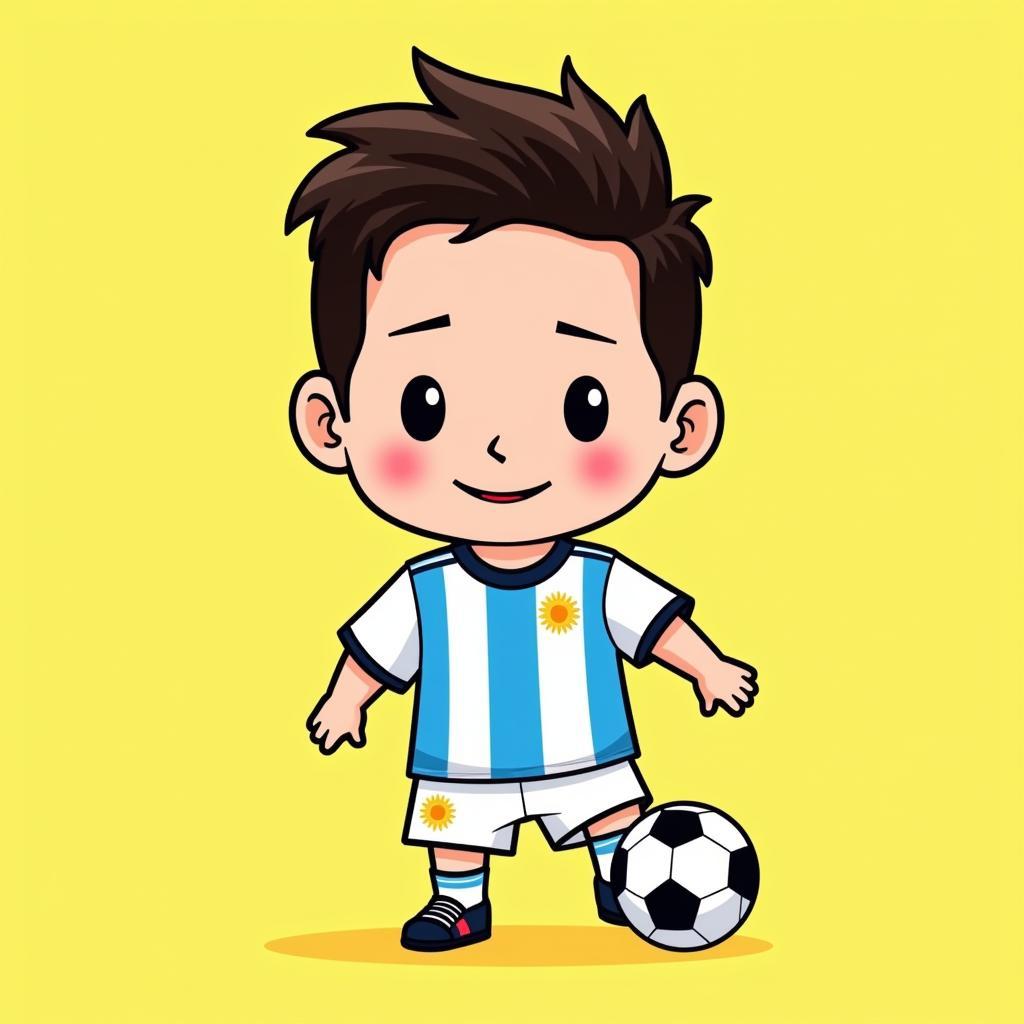 Vẽ Messi Chibi