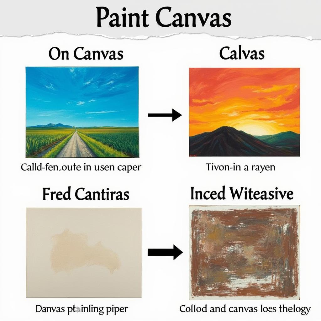 Vì sao nên chọn vải canvas để vẽ tranh