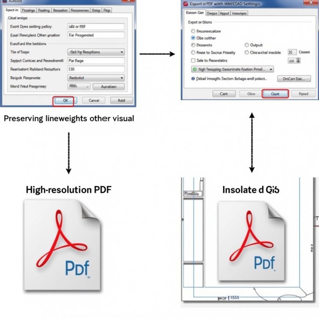 Xuất bản vẽ CAD sang PDF với độ nét cao