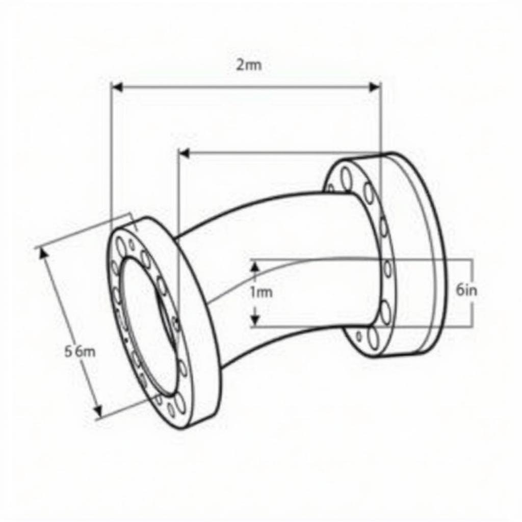 Bản vẽ CAD cút gang 400 chi tiết