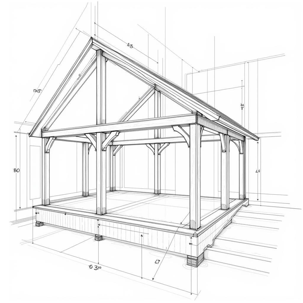 Bản vẽ CAD kết cấu nhà dân dụng