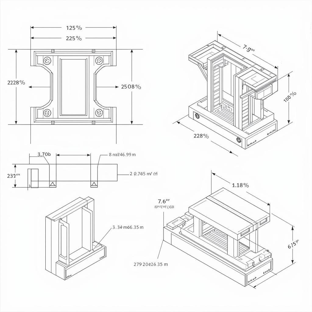 Bản vẽ CAD chi tiết khuôn thép gạch