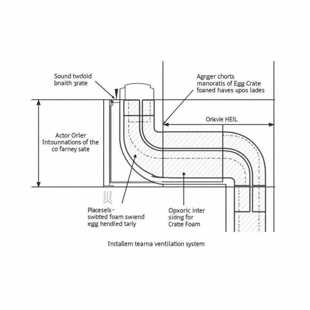 Bản vẽ chi tiết ống gió tiêu âm sọt trứng