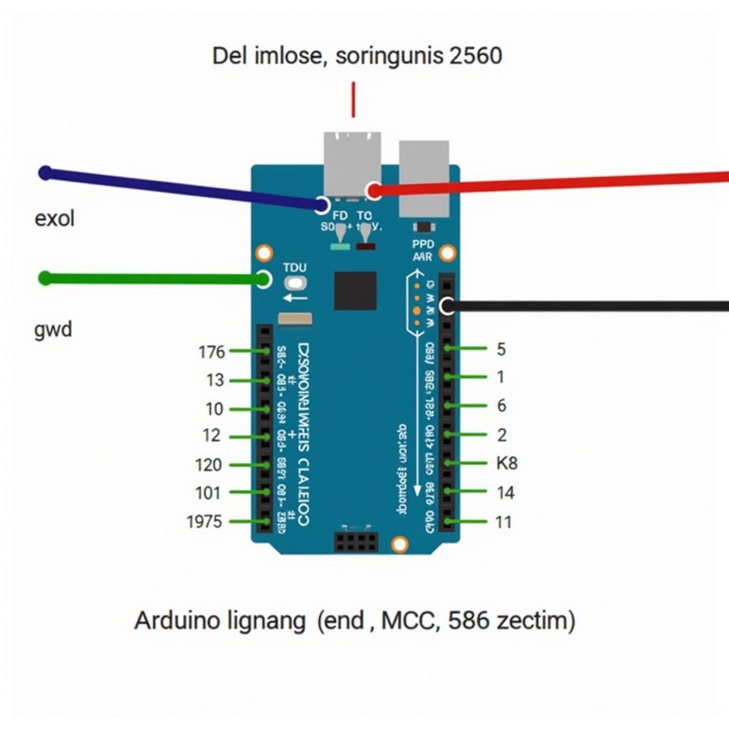 Đọc giá trị từ cảm biến analog với Arduino Mega 2560