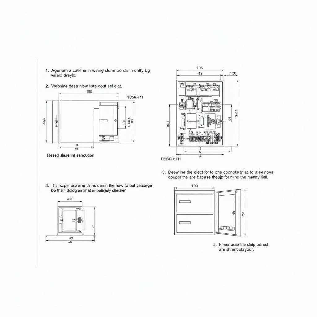 Hướng Dẫn Đọc Bản Vẽ Bố Trí Thiết Bị Tủ Điện