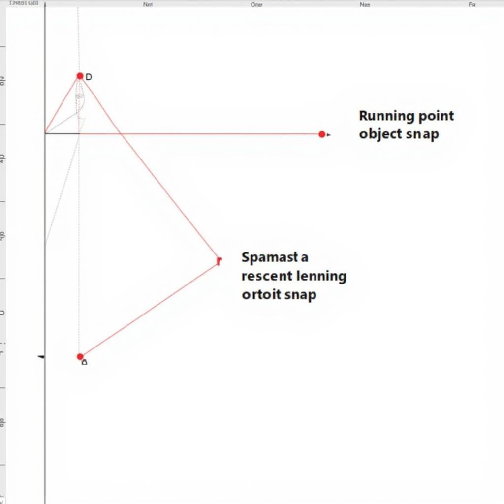 Sử dụng Running Osnap trong CAD