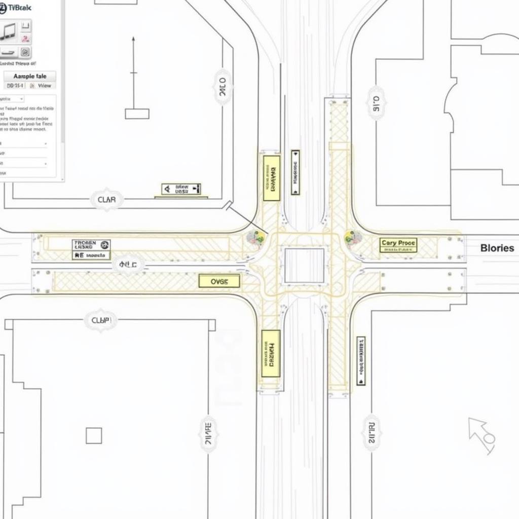 Thiết kế bản vẽ biện pháp bảo đảm an toàn giao thông trên AutoCAD