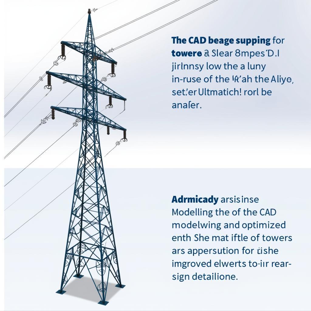 Ứng dụng công nghệ CAD thiết kế đường dây 110kV