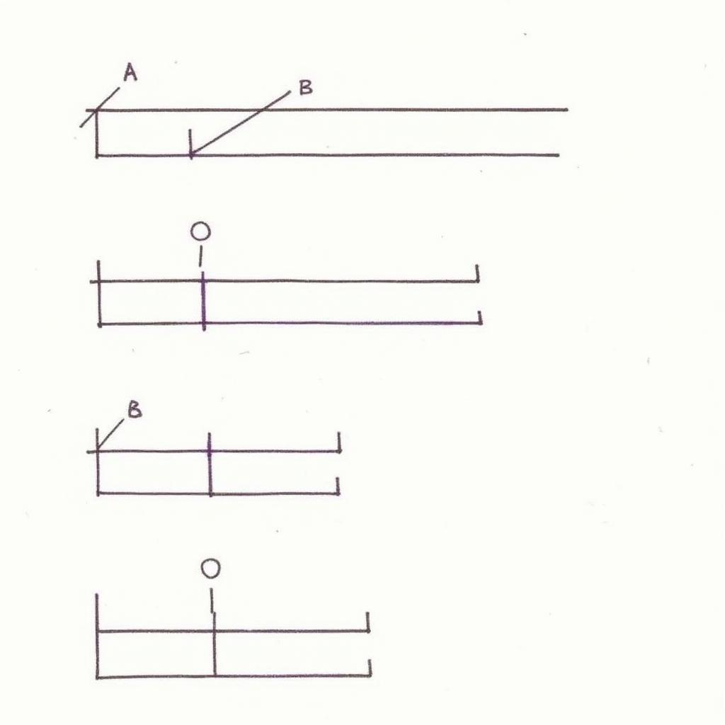 Luyện tập vẽ đường thẳng tự do không cần thước kẻ