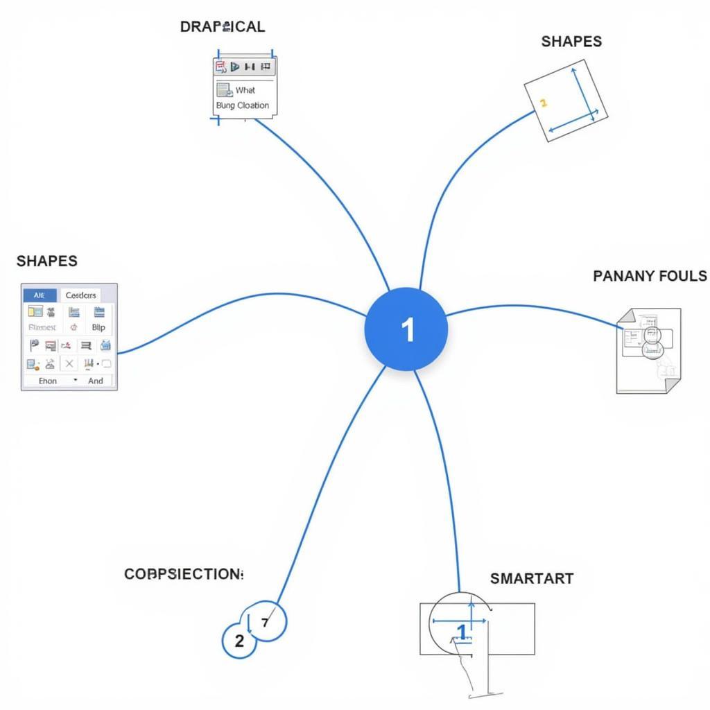 Sử dụng các công cụ vẽ sơ đồ tư duy trong Powerpoint