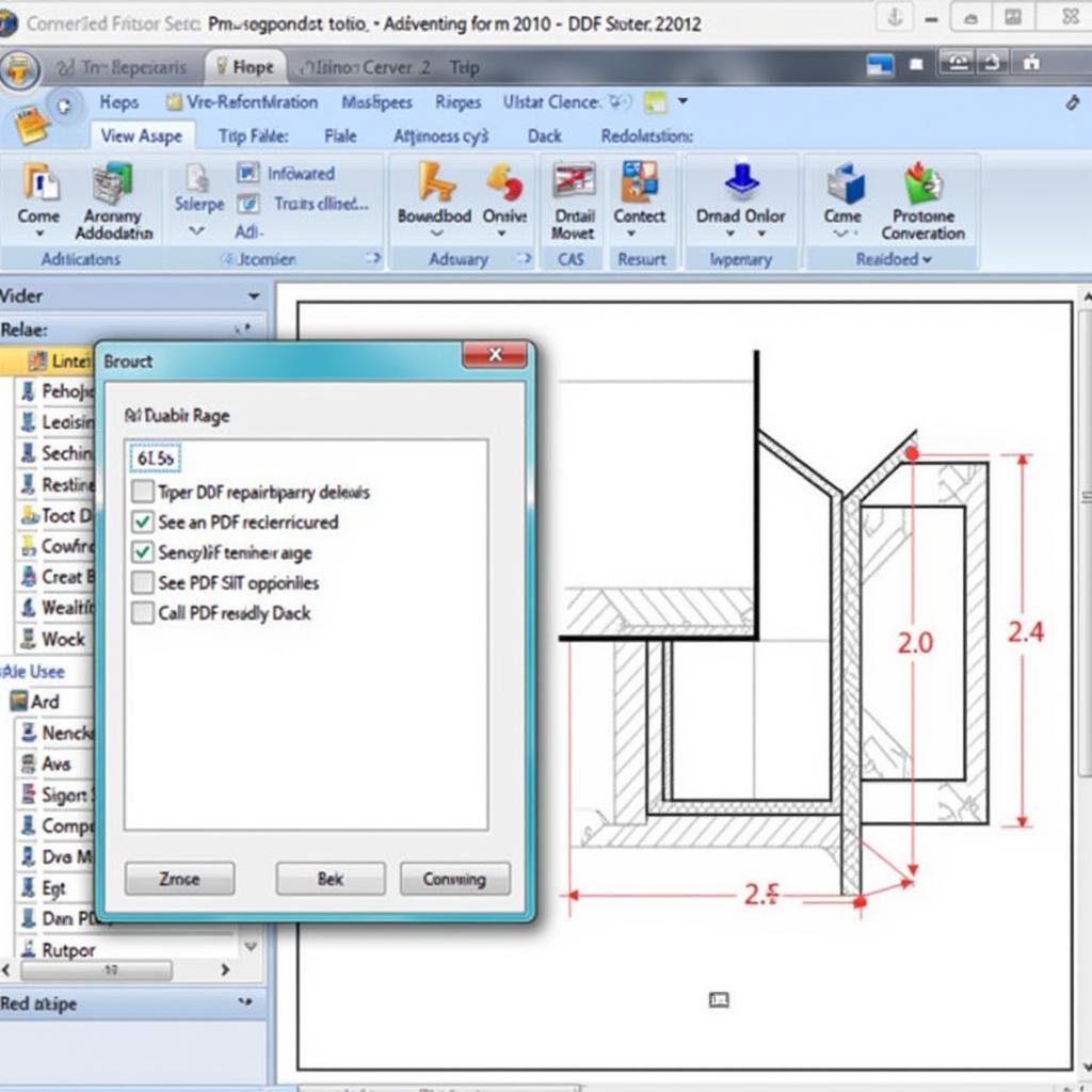 Chuyển đổi CAD sang PDF bằng phần mềm