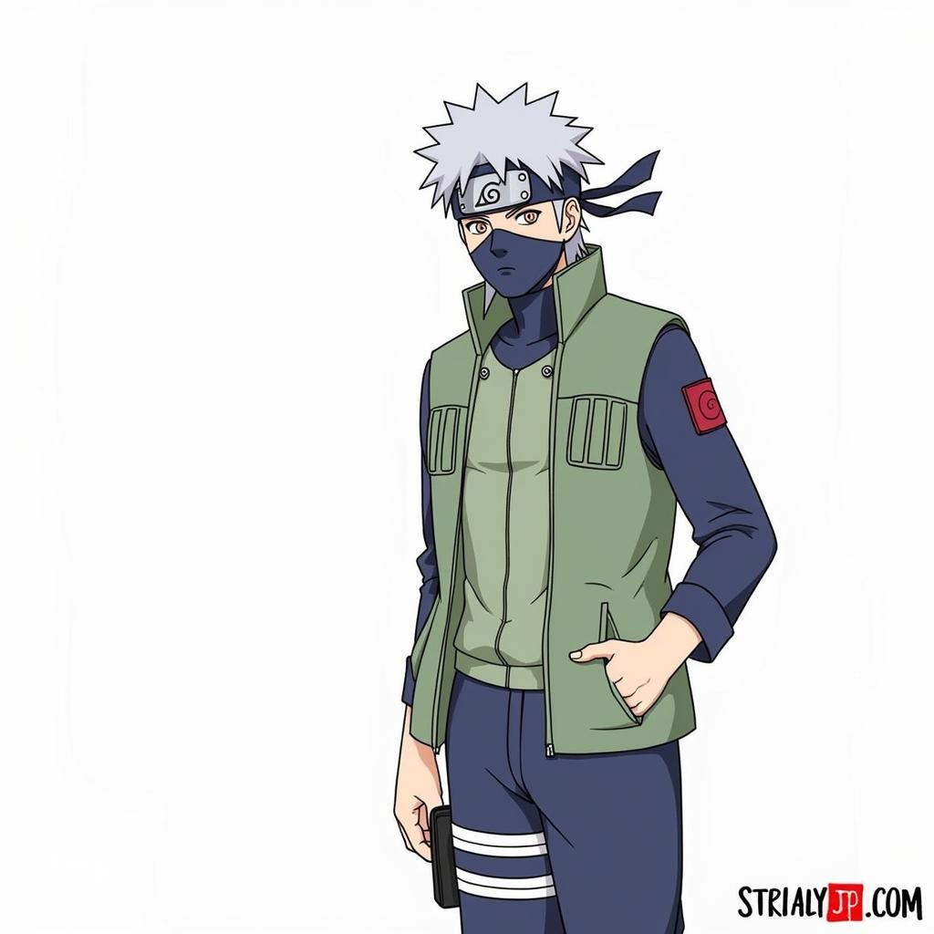 Hoàn thiện vẽ Hatake Kakashi