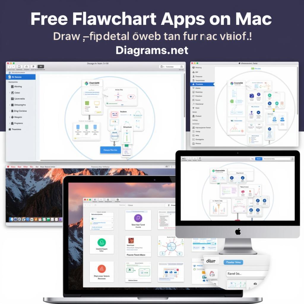 Ứng dụng vẽ qui trình miễn phí trên Mac